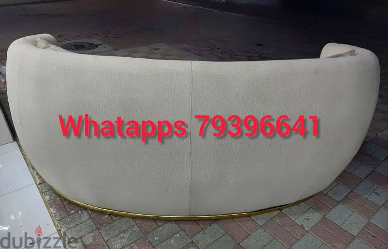 New 3 seater sofa without delivery 1 piece 50 rial 2