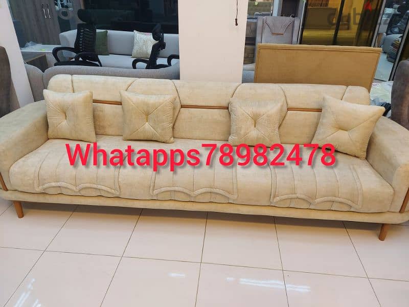 new 3 miter sofa without delivery 1 piece 110 rial 3