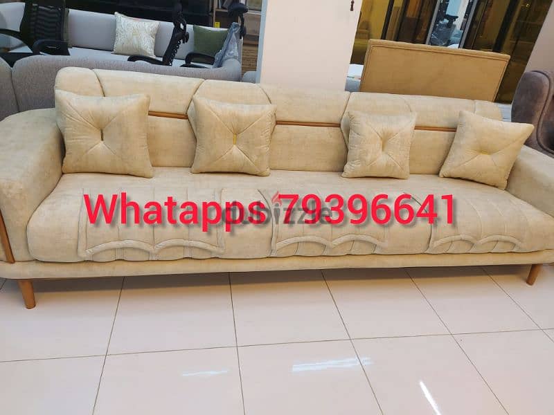 new 3 miter sofa without delivery 1 piece 110 rial 5