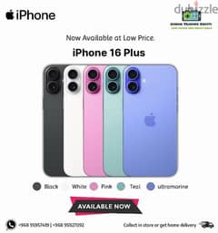 iPhone 16 16 pluse available 0