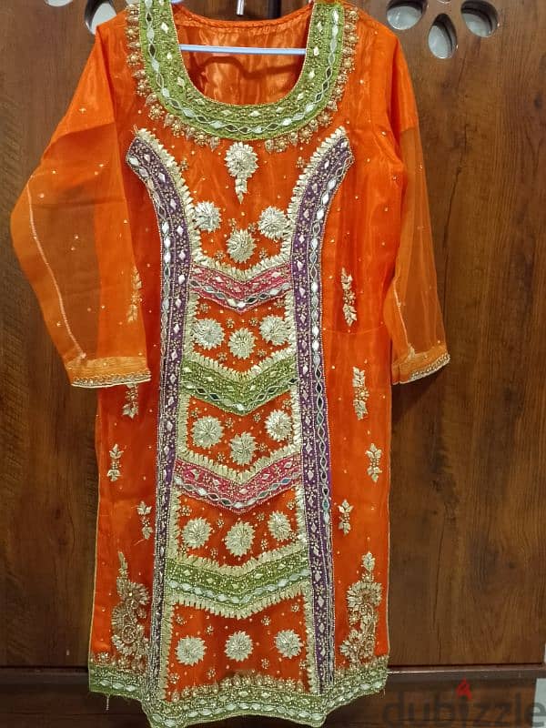 Beautiful Stitched Dress Available 0