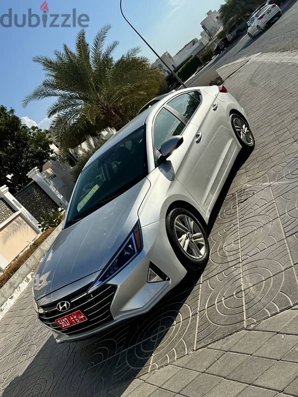 Hyundai Elantra for Rent 2020 Model هايونداي النترا للايجار  ٢٠٢٠ مادل 4