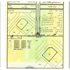 الإرض سكني في صحم الصحمي مساحه ٦٦٢ متر كورنر مطلوب ٤ آلف صافي مآلك 0