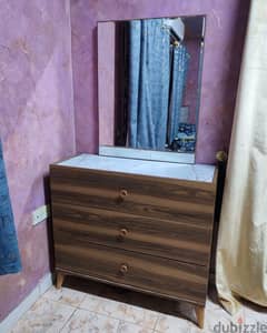 Danube Dressing table  50 rial and 17 partition sliding wardrobe 100 R 0