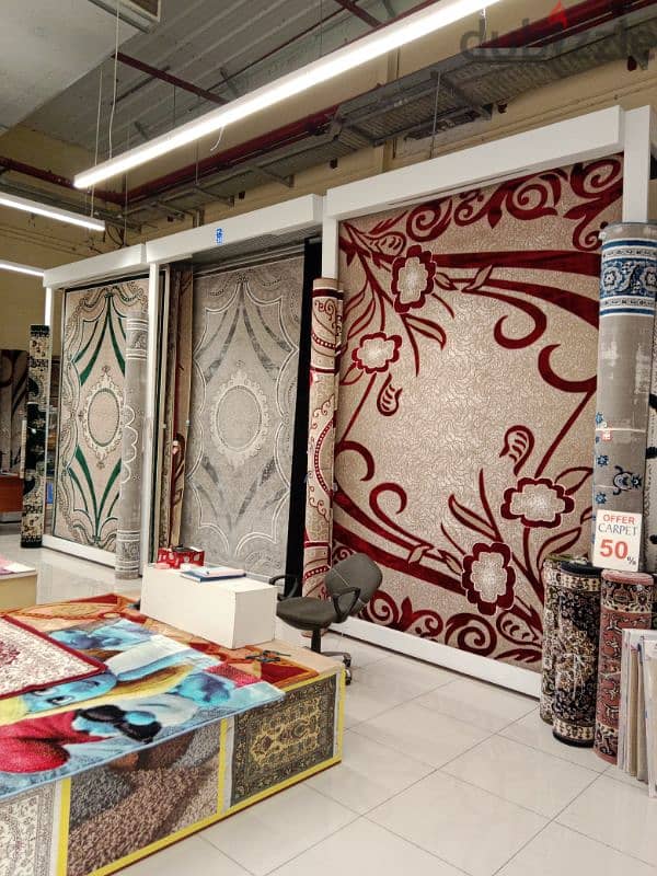 Carpet Shop for Sale – Prime Location in Safa Mall, Al Amerat 3