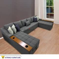 new model l shape sofa set 0