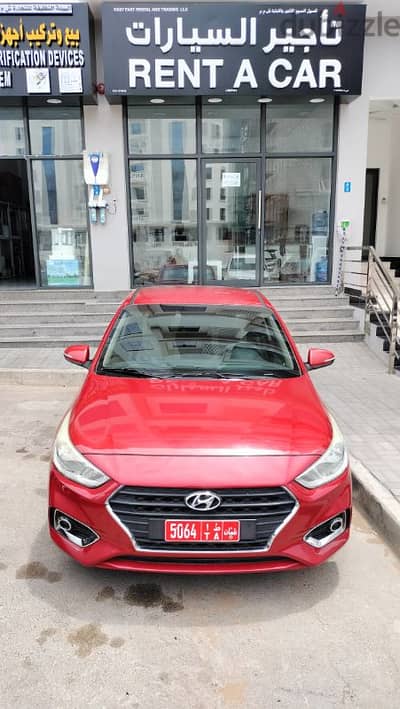 Hyundai Accent Daily 10 Rials weekly 60 Rials