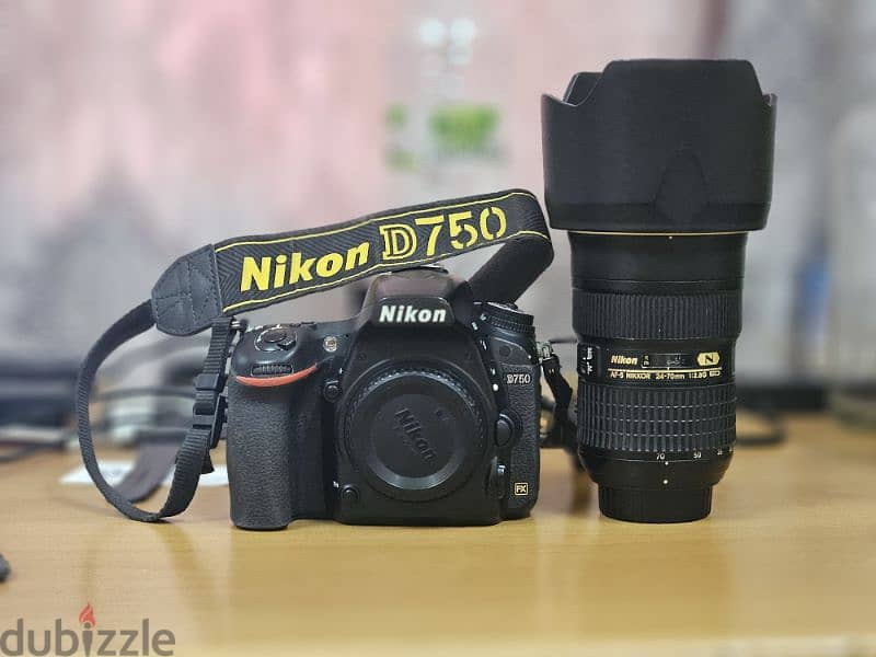 Nokon D750 camera + 24-70 AF-S G lens 3