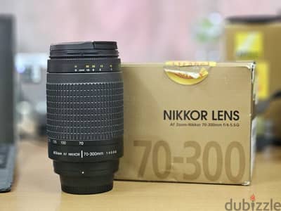 Nikkor 70-300 G lens