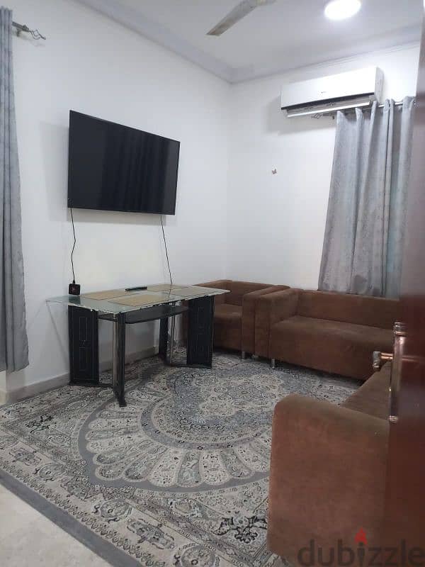 1 bhk in azaiba fully furnished 4