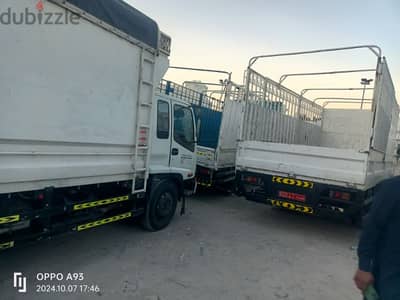 monthly or daily trucks for rent all Oman available transportation