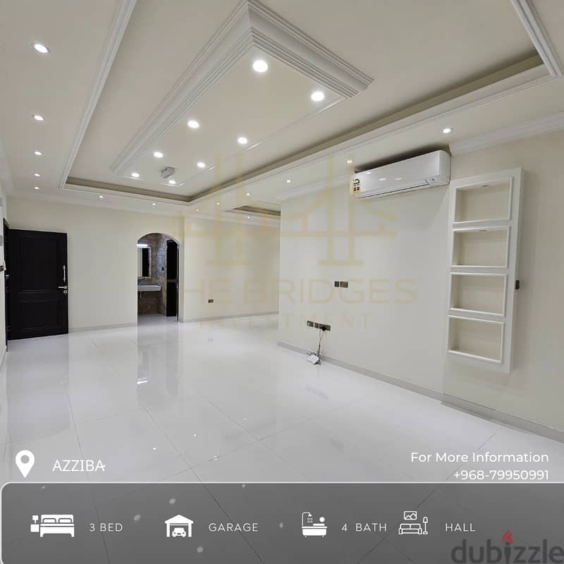 Beautiful 3 BR Apartment Available for Rent in Azaib 333 0