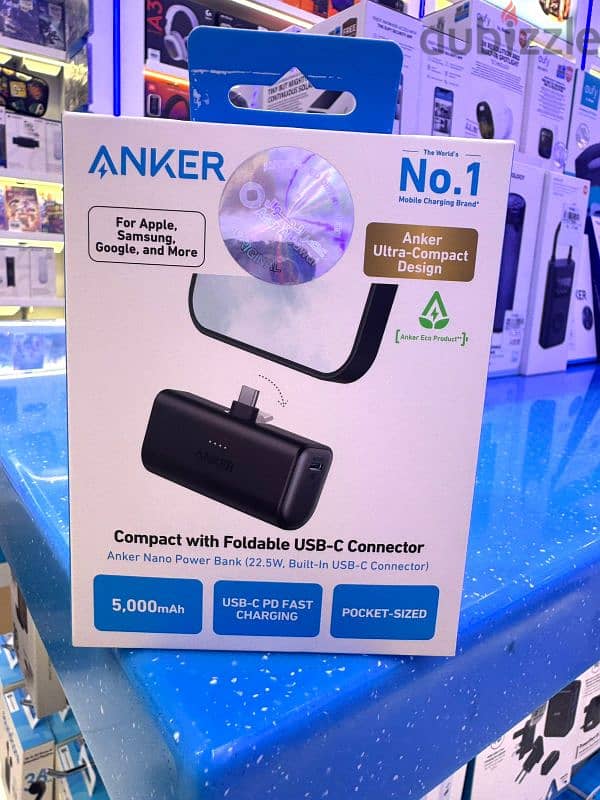 Anker Nano power bank with type-c connector 5000mah 0