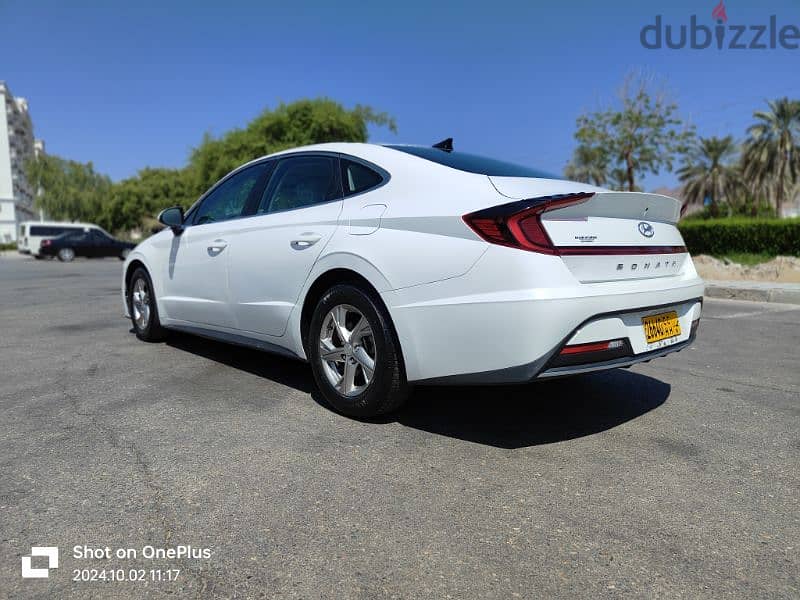 Hyundai Sonata SE white 2021 in excellent condition 2