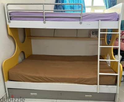 Bunk Bed for Kids-With mattress