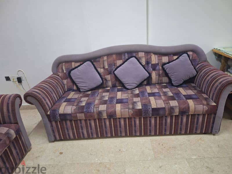 Sofa set for sell in good condition 1