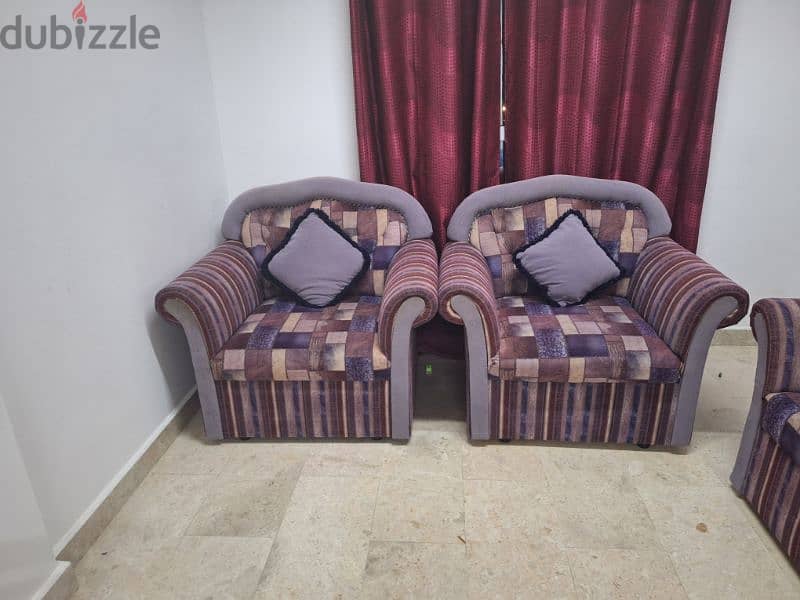 Sofa set for sell in good condition 2