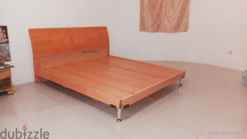 bed with mattress 2