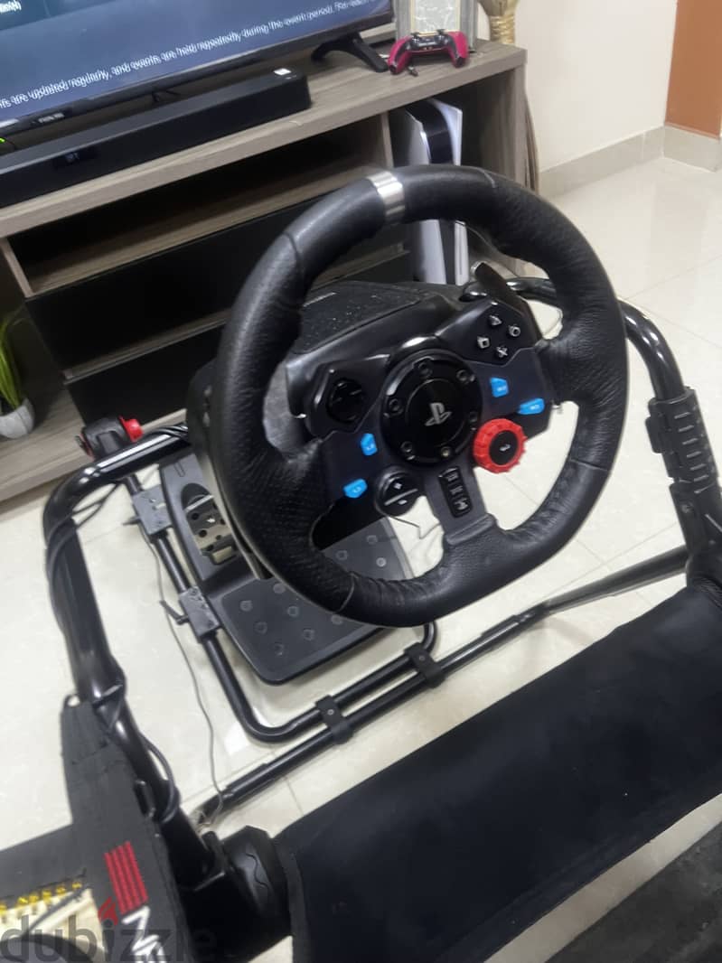 Playstation 5 GT-29 steering wheel/racing simulator 1