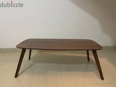 wood table brown color good condition 0