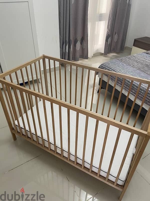 Baby crib Sniglar+Mattress Ikea Expat Family 0