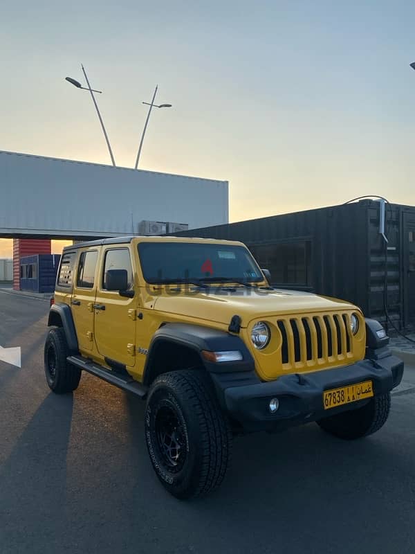 Jeep Wrangler sport 2019 4doors 0