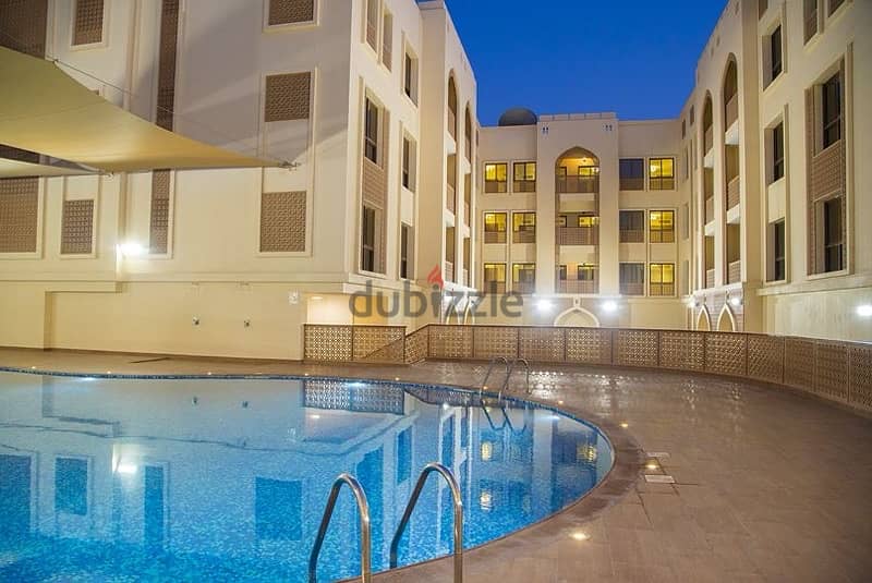 Luxury Furniture Flat For Rent at Mazaya Complex in Mawalih 2