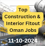 Urgent Requirements from Top Construction & Interior Fitout Cos. 0