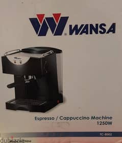 Wansa Espresso Cappucinno Machine 0