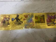 Golden Pokemon Cards 0