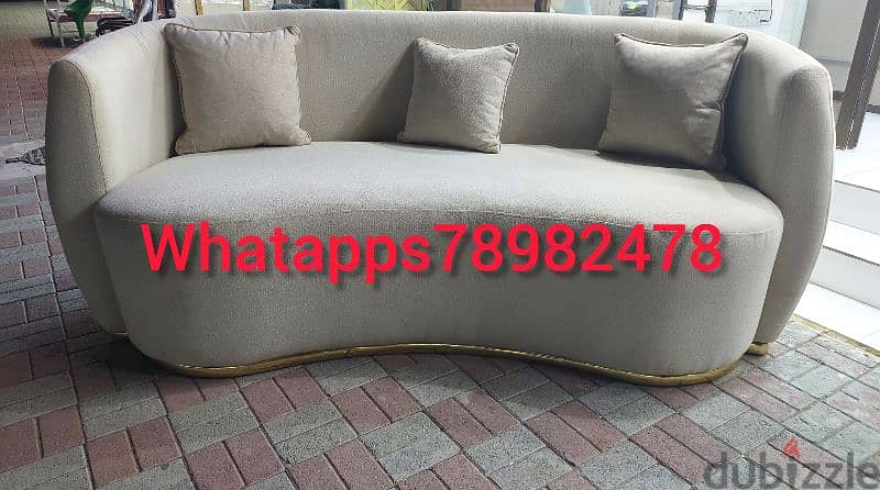 new 3 seater sofa without delivery 1 piece 50 rial 3