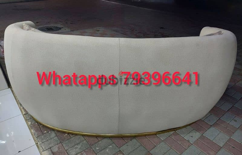 new 3 seater sofa without delivery 1 piece 50 rial 7