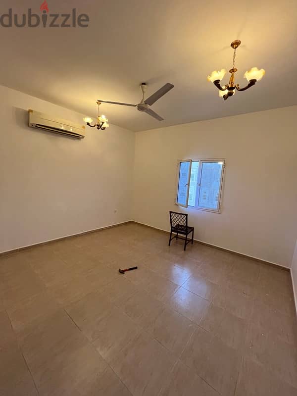 FLAT FOR RENT one bedroom in AL GHUBRAH 8