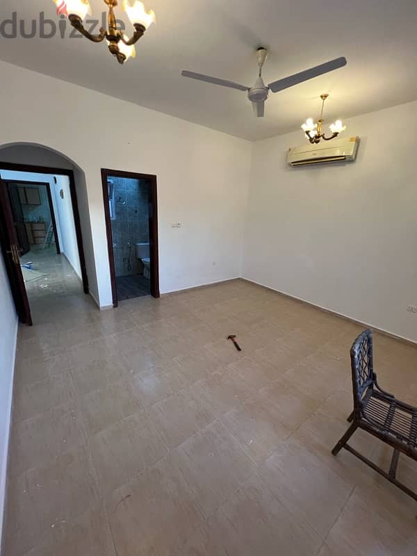 FLAT FOR RENT one bedroom in AL GHUBRAH 11