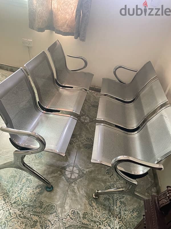 airport 3 seater chairs for sale 2