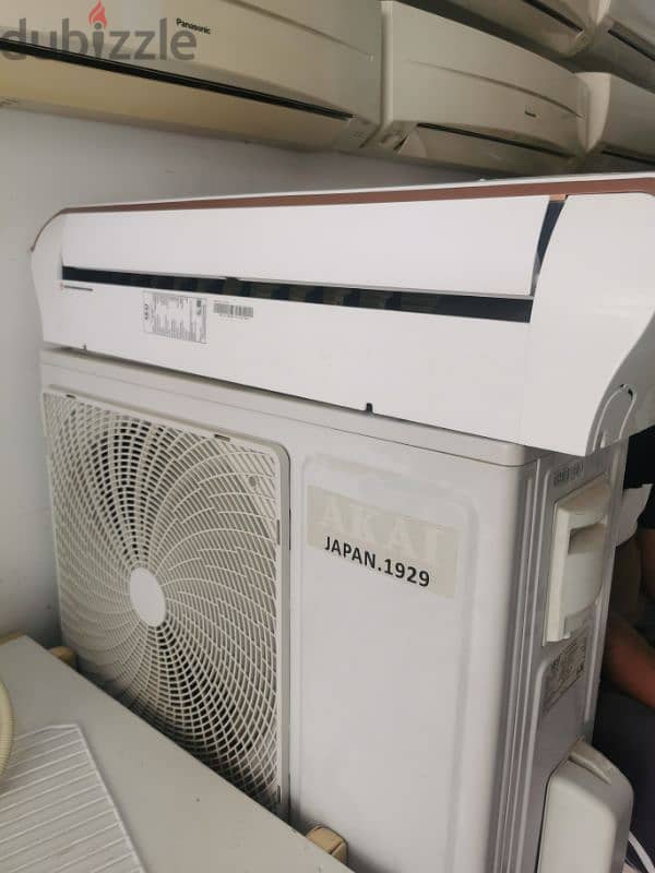 Akai 1.5 ton split AC like new condition 0