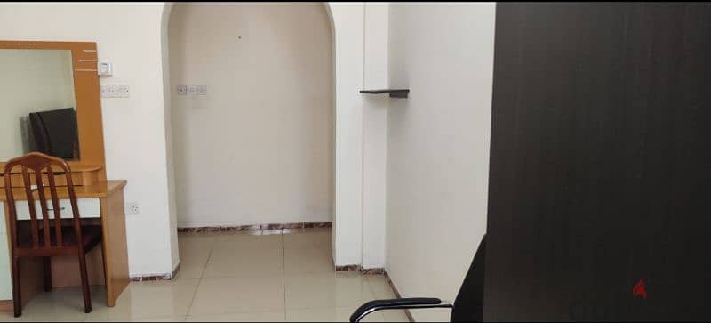 Furnished flat Room available upto 3 month for family/ couples at Ruwi 0