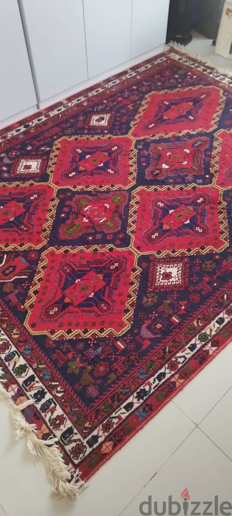 Irani handmade carpet 2*2.5 1