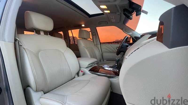 Infiniti QX80 Full option GCC Orginal pints first owner 6