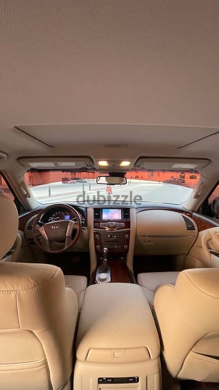 Infiniti QX80 Full option GCC Orginal pints first owner 7