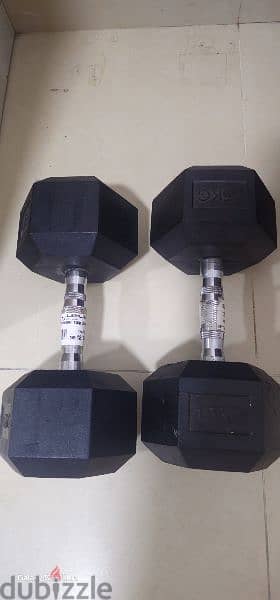 15 Kg Dumbell set for sale 1