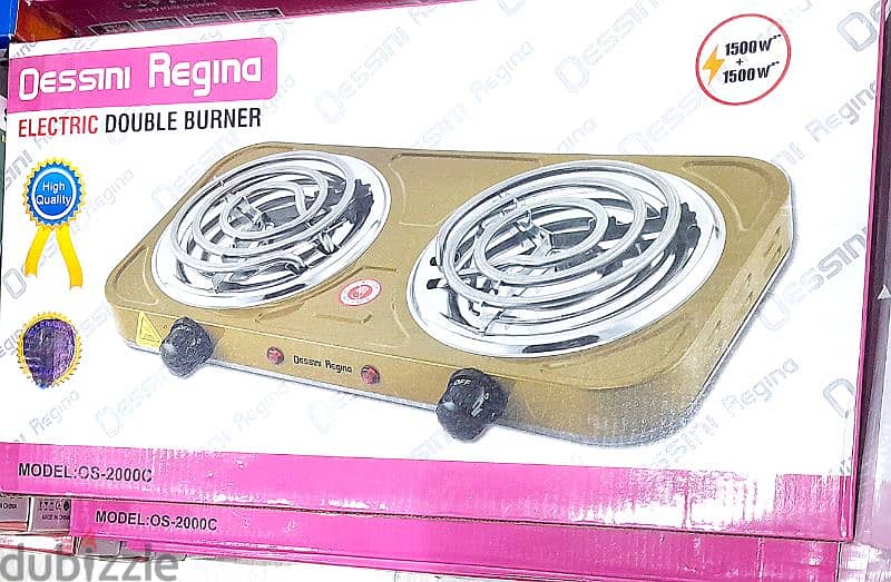 Electric Double Burner (Dessini Brand) 0