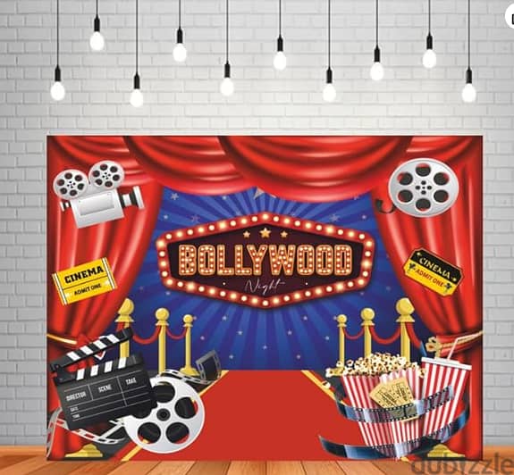 Bollwood PArty Banner backdrop 0