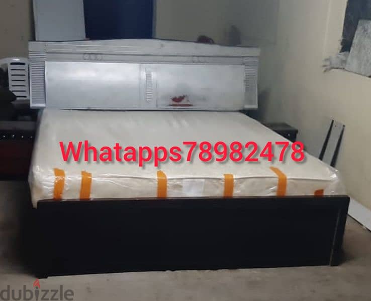 used king size bed and mattress available 1