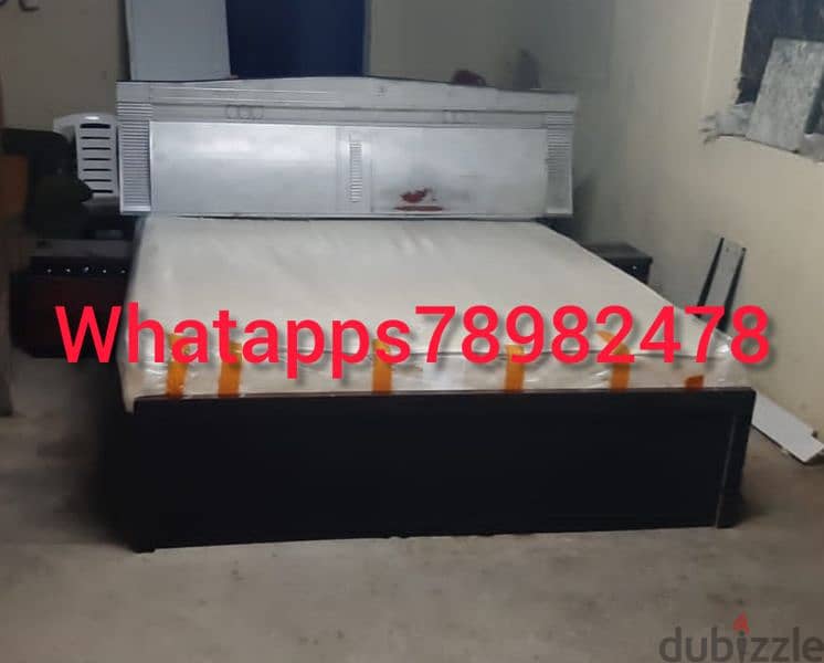 used king size bed and mattress available 2