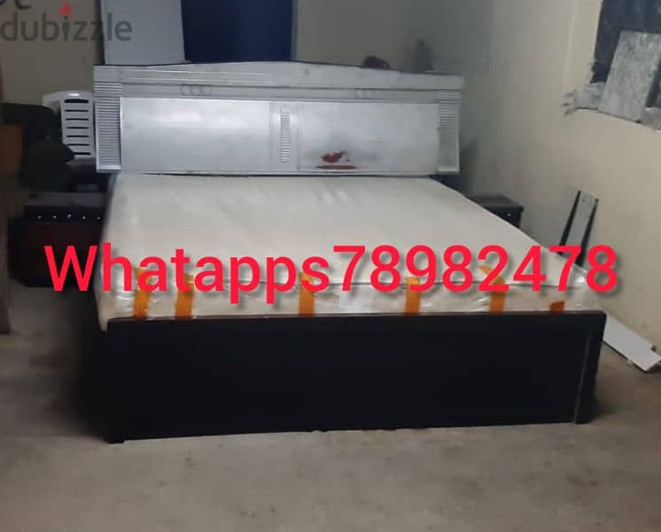 used king size bed and mattress available 2