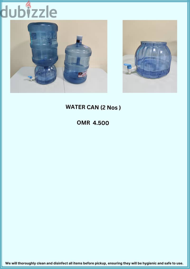 Kitchen Utensils, Cookware, Water Can & dispenser For Sale 3