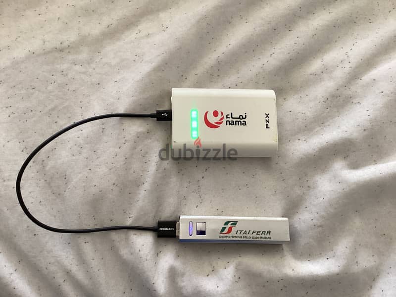 2 power bank used like new 0