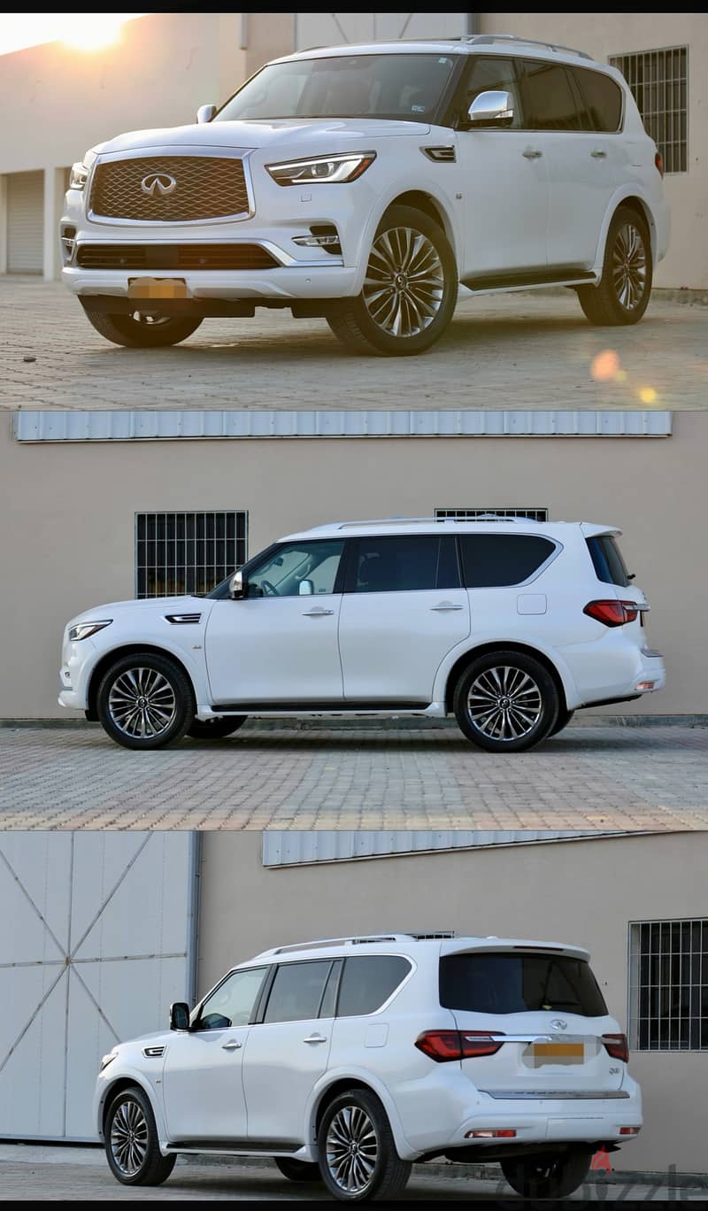 فرصه لمحب النظيف انفنيتي 2019 QX80 4*4  92253636 هاتف 2