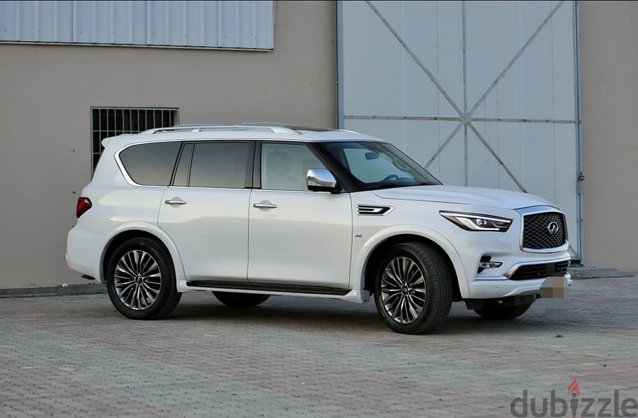 فرصه لمحب النظيف انفنيتي 2019 QX80 4*4  92253636 هاتف 3